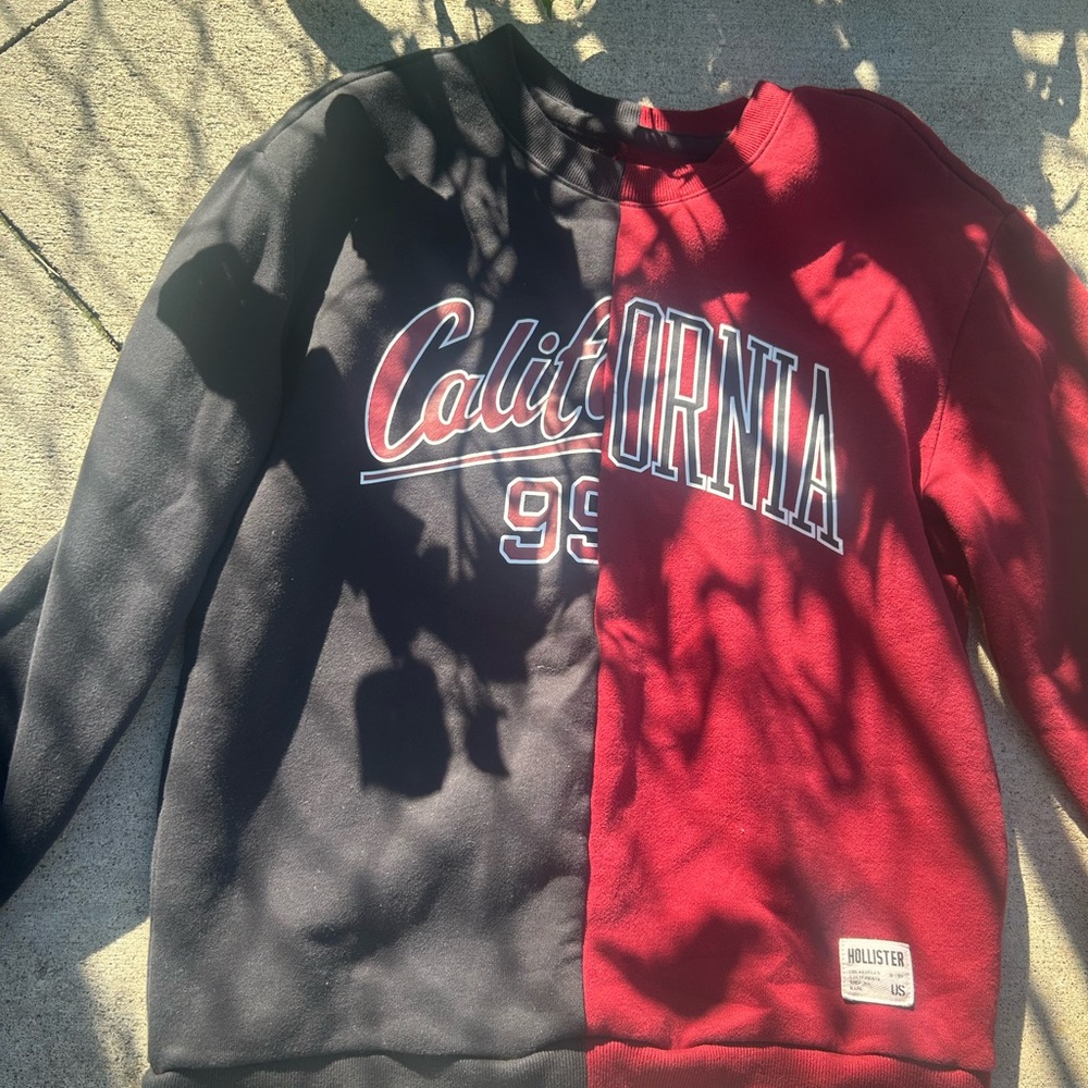 Hollister women’s  Two-Tone California Sweatshirt